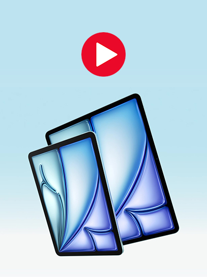 iPad Air M4 33 cm Video