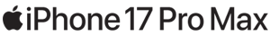 iPhone 17 Pro Max Logo