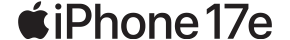 iPhone 17e Logo